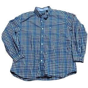 Izod Premium Essentials Men’s Long Sleeve Button Down Size XXL